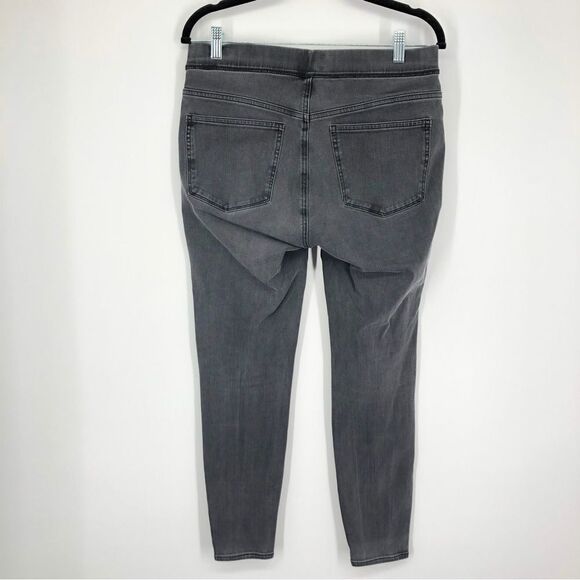 J. Crew Jeans Womens 30 Pull On Skinny Gray Black Stretch Ankle - Picture 2 of 8